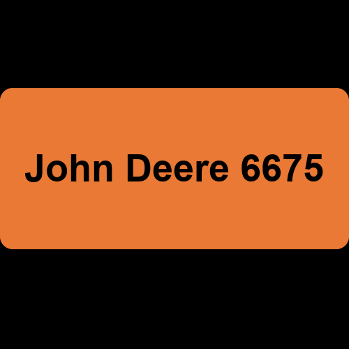 John Deere 6675
